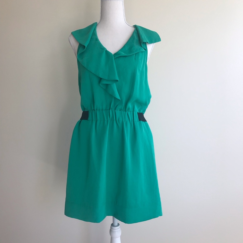 Rachel Roy Sleeveless Dress Green 4